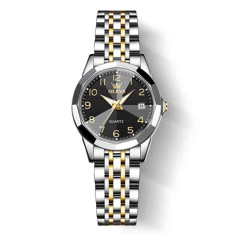 Stylish Digital Women's Quartz Watch - 30M Waterproof & Elegant Design - Buy Center