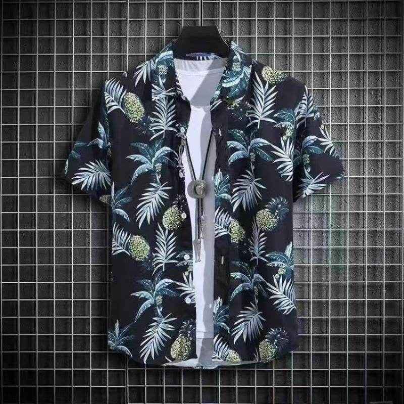 Men's Hawaiian Beach Pants & Shirt Suit - Quick-Dry Casual Set 2025