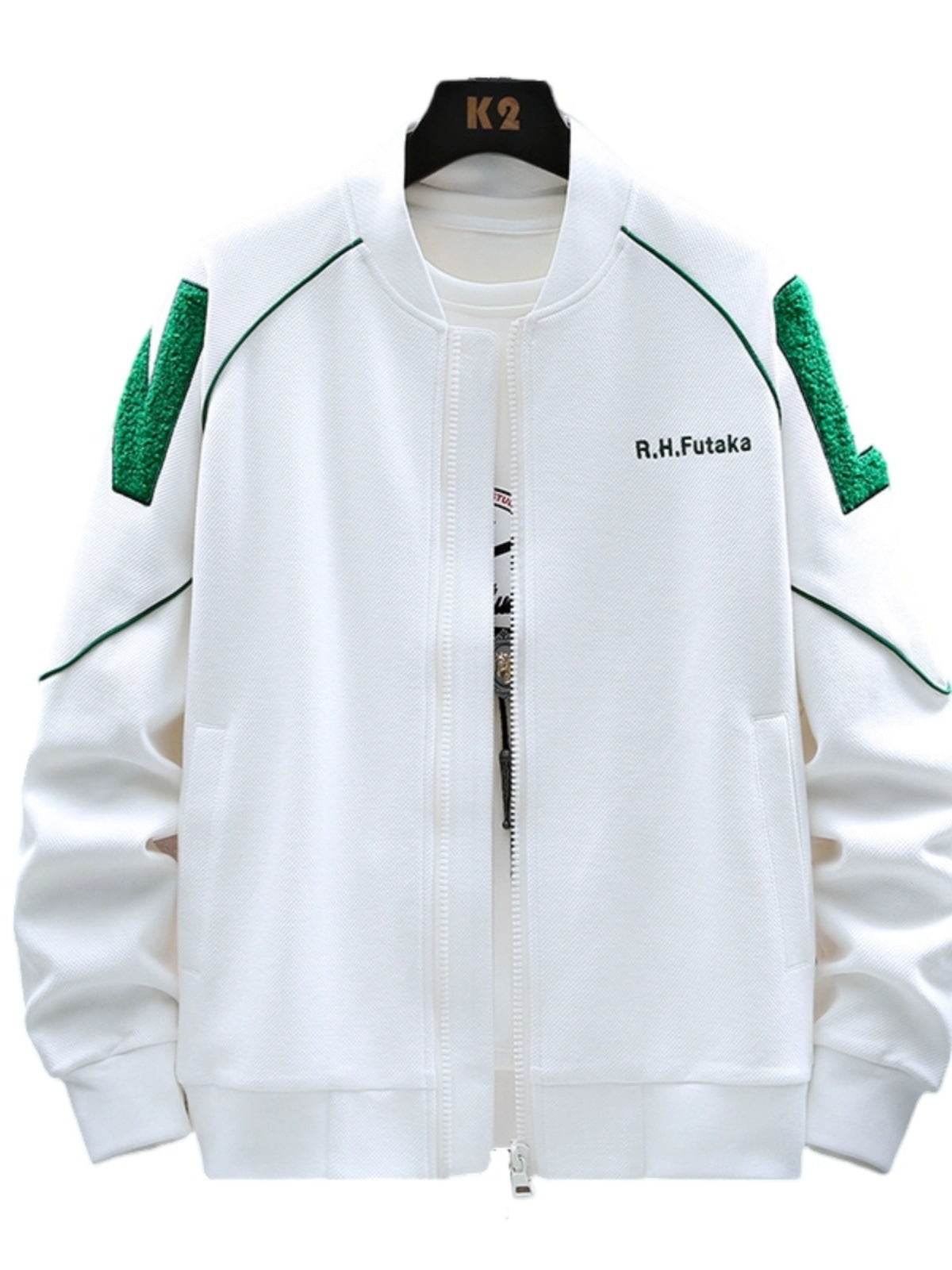 Spring Autumn Embroidered Baseball Sports Set - Stylish Jacket & Pants - Buy Center