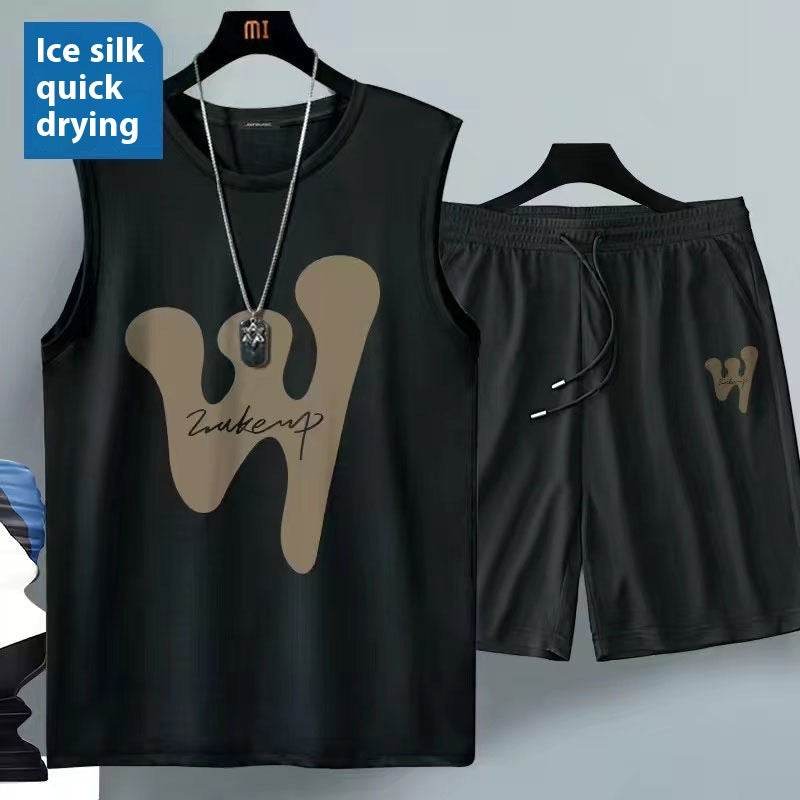 Men's Summer Sleeveless Vest Suit - Cool & Comfortable Sports Set 2025 - Buy Center
