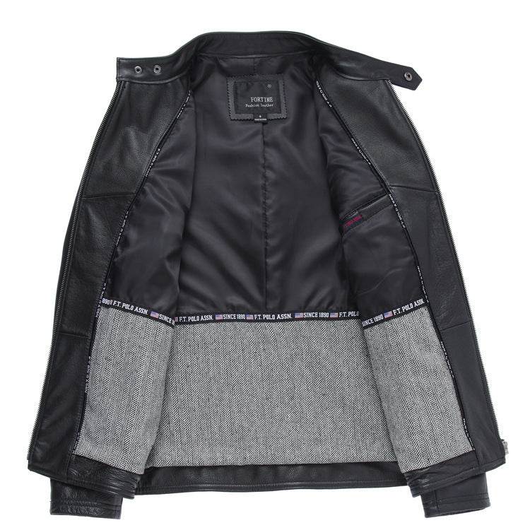 Genuine Leather Casual Jacket - Stylish, Durable, Perfect Fit for Every Occasion - Buy Center