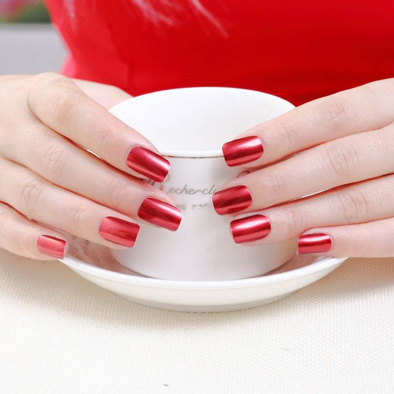 Mirror Silver Nail Polish - Metallic Stainless Steel Finish, 18ml - Buy Center