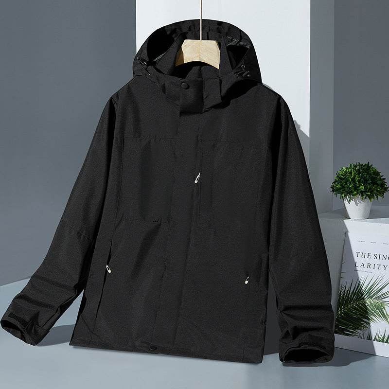 Three-in-One Outdoor Shell Jacket - Waterproof, Breathable & Lightweight - Buy Center