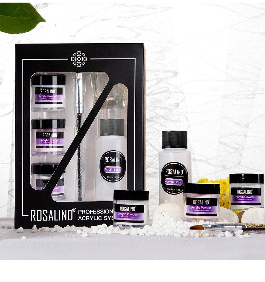 Complete Nail Powder Acrylic System Kit - Professional DIY Nail Art Set - Buy Center