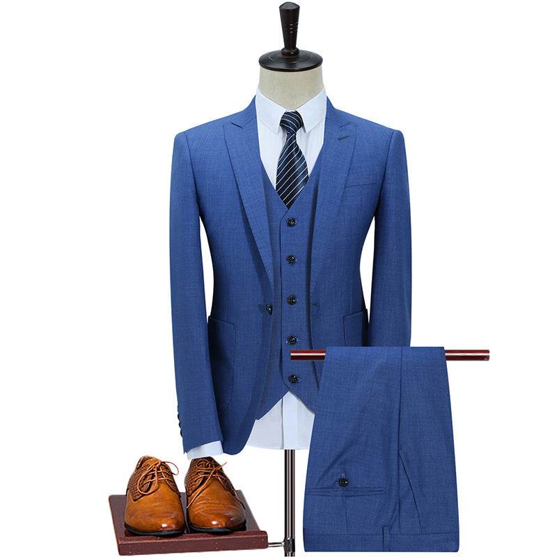 Men's Genuine Leather Suit - Stylish Business Casual & Formal Wear 2025 - Buy Center