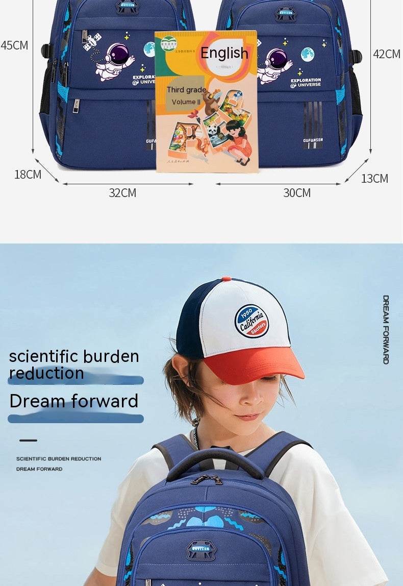 Spine Protection Backpack for Boys & Girls - Waterproof Comfort Design - Buy Center