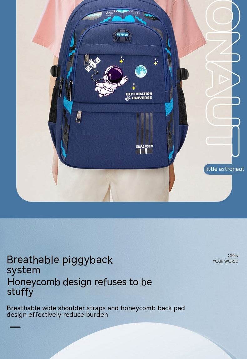 Spine Protection Backpack for Boys & Girls - Waterproof Comfort Design - Buy Center