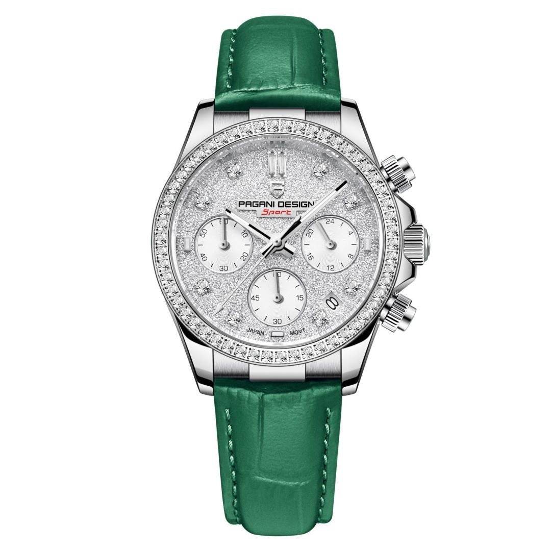 Women's Fashion Diamond Watch - Luminous Steel Band, Stylish Elegance - Buy Center
