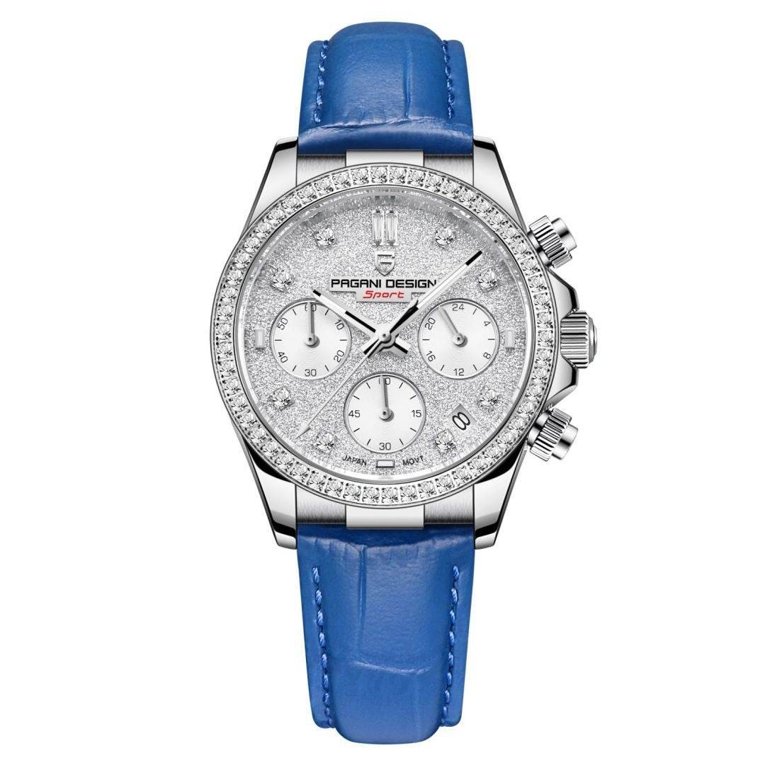 Women's Fashion Diamond Watch - Luminous Steel Band, Stylish Elegance - Buy Center