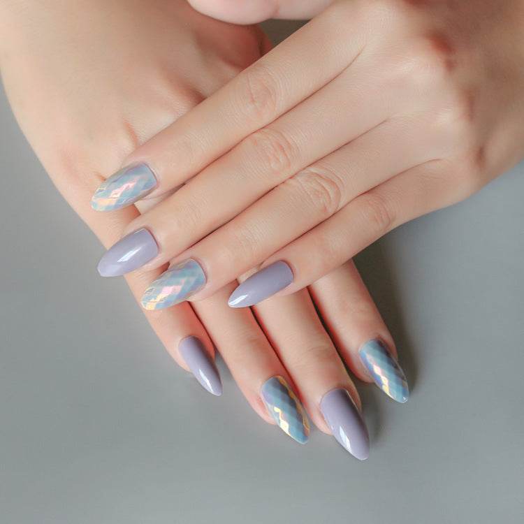 24 Trendy Square Fake Nails - Stylish Wearable Nail Patches for 2025 - Buy Center