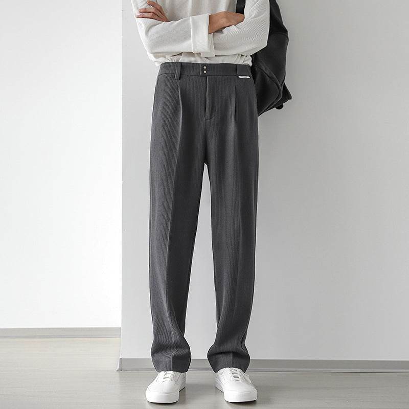 Winter Casual Loose Straight Corduroy Pants - Stylish & Comfy 2025 - Buy Center