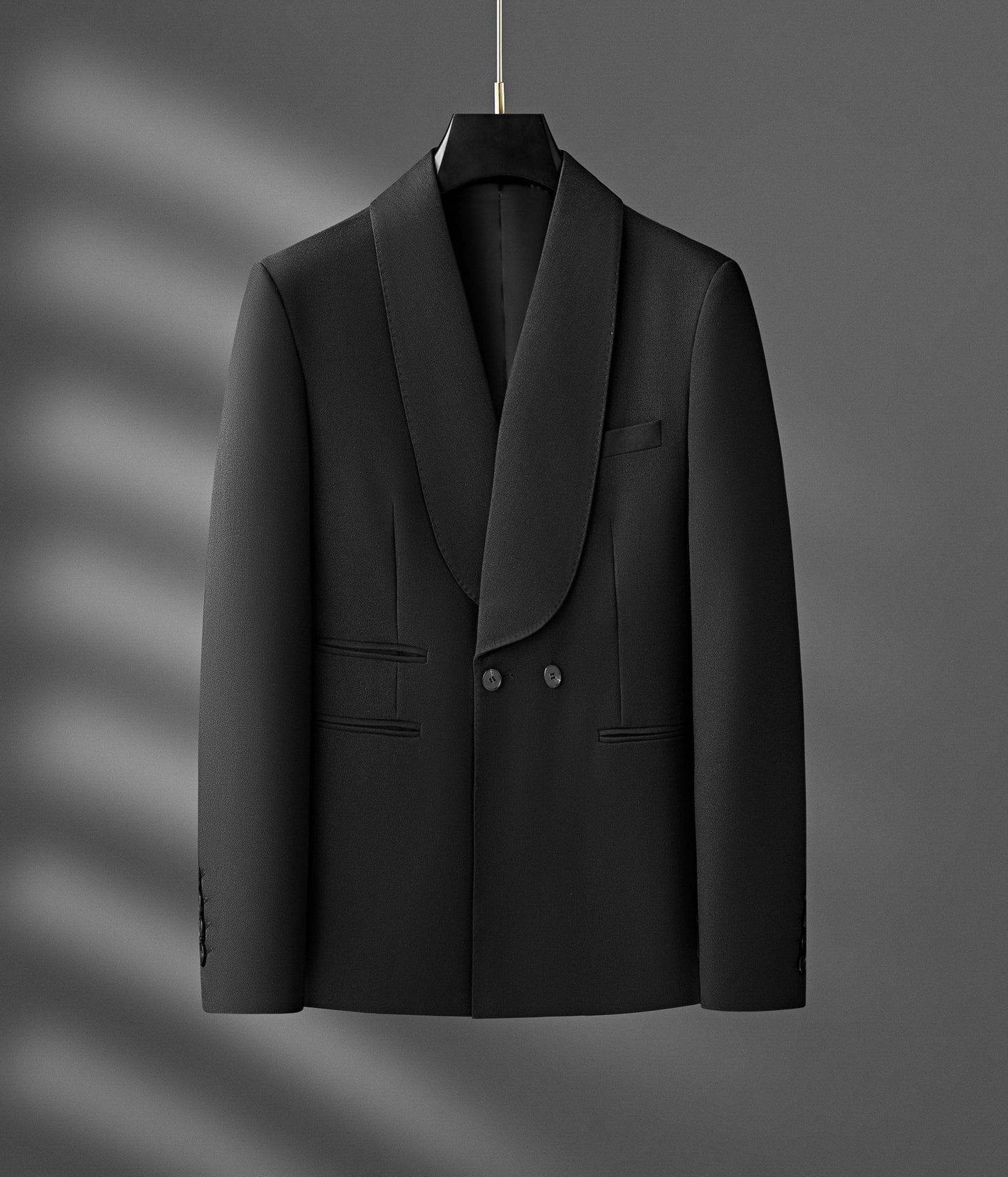 Casual Slim Fit English Style Suit Jacket - Elegant Blazer for Men - Buy Center