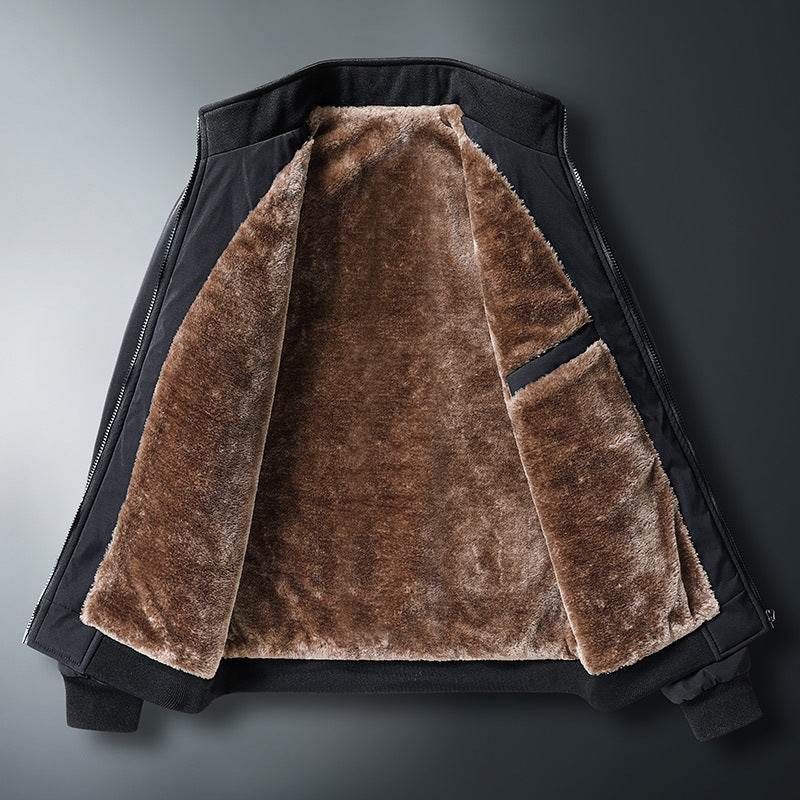 Stylish Business Casual Male Jacket - Genuine Leather Winter Coat 2025 - Buy Center