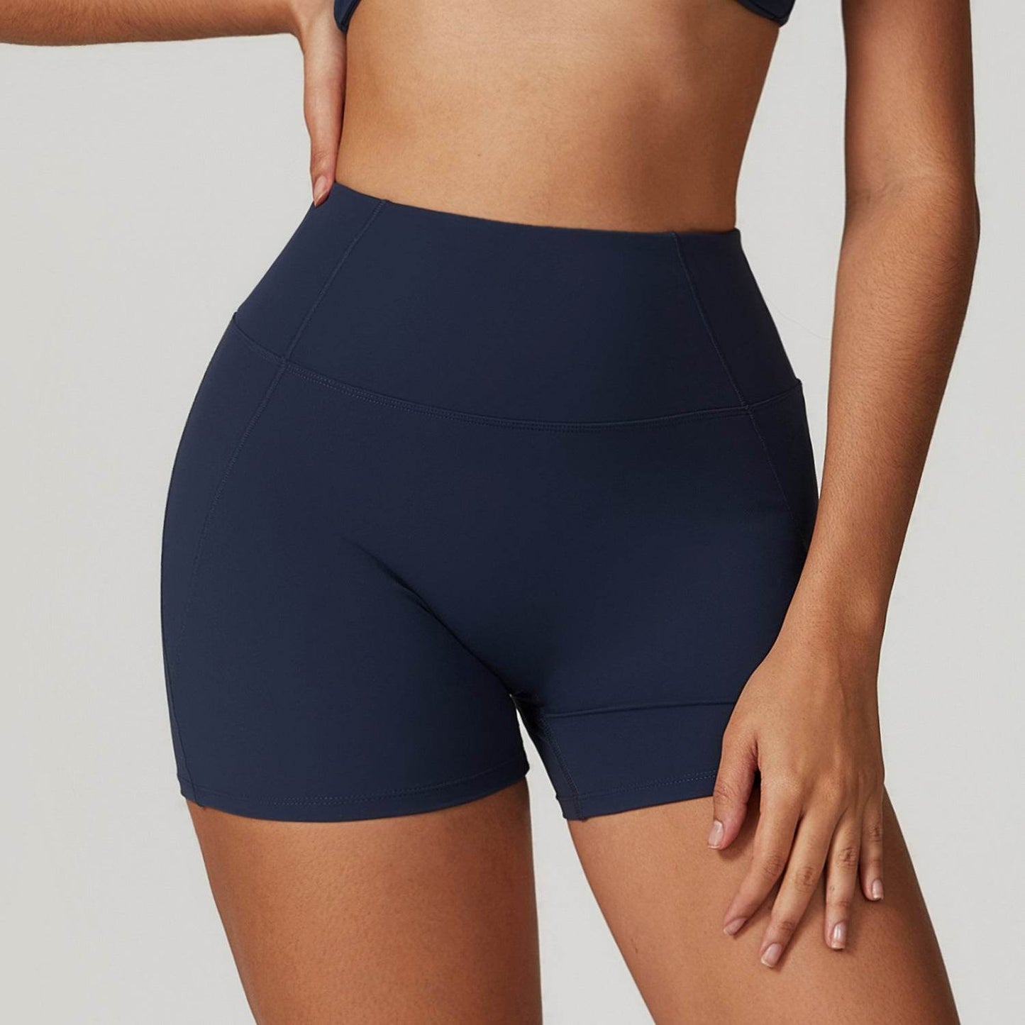 Premium Black Women's Running Shorts - Slim Fit, Stylish Gym Wear 2025 - Buy Center