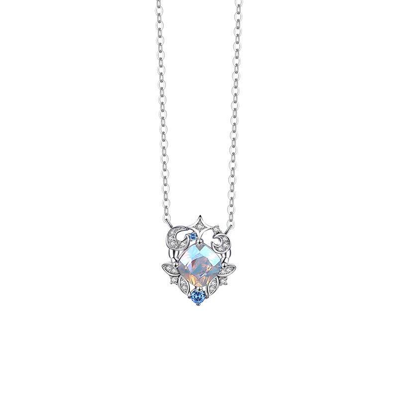 Buy Center Twelve Constellations Necklace - Women's Silver Zodiac Pendant - Buy Center