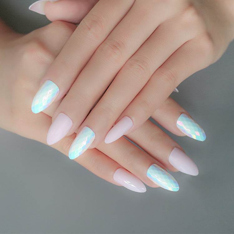 24 Trendy Square Fake Nails - Stylish Wearable Nail Patches for 2025 - Buy Center