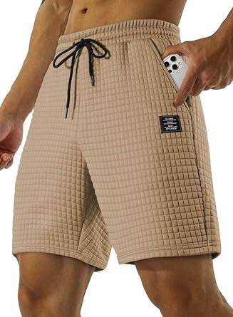 Waffle Sports Shorts - Stylish Micro-Elastic Fabric for Ultimate Comfort - Buy Center