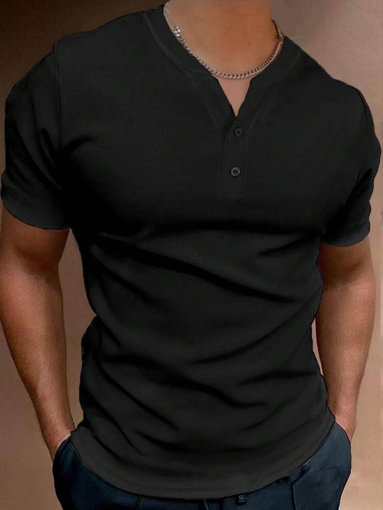 Summer V-Collar Short Sleeve Coat - Stylish Casual Wear for Men - Buy Center