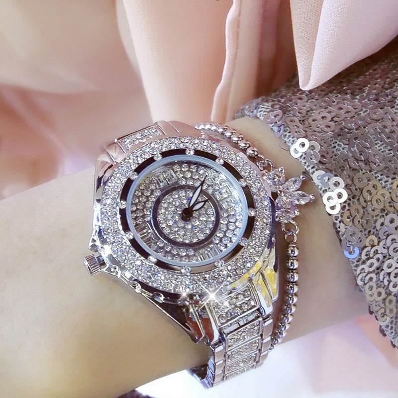 High-End Ladies Quartz Watch - Trendy 24-Hour Dial Design for 2025 - Buy Center