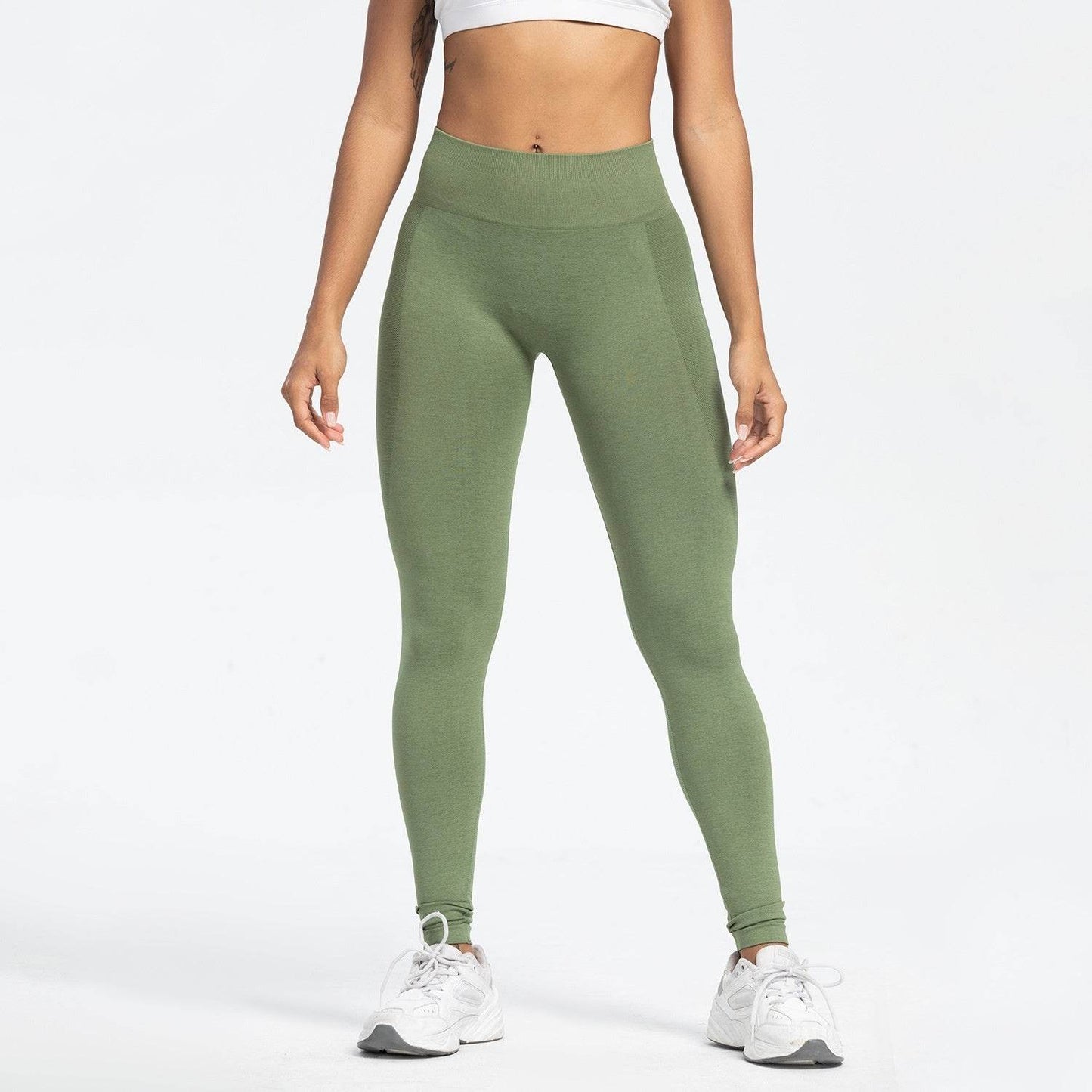 Women's High Waist Yoga Pants - Seamless Fitness Leggings for Comfort - Buy Center
