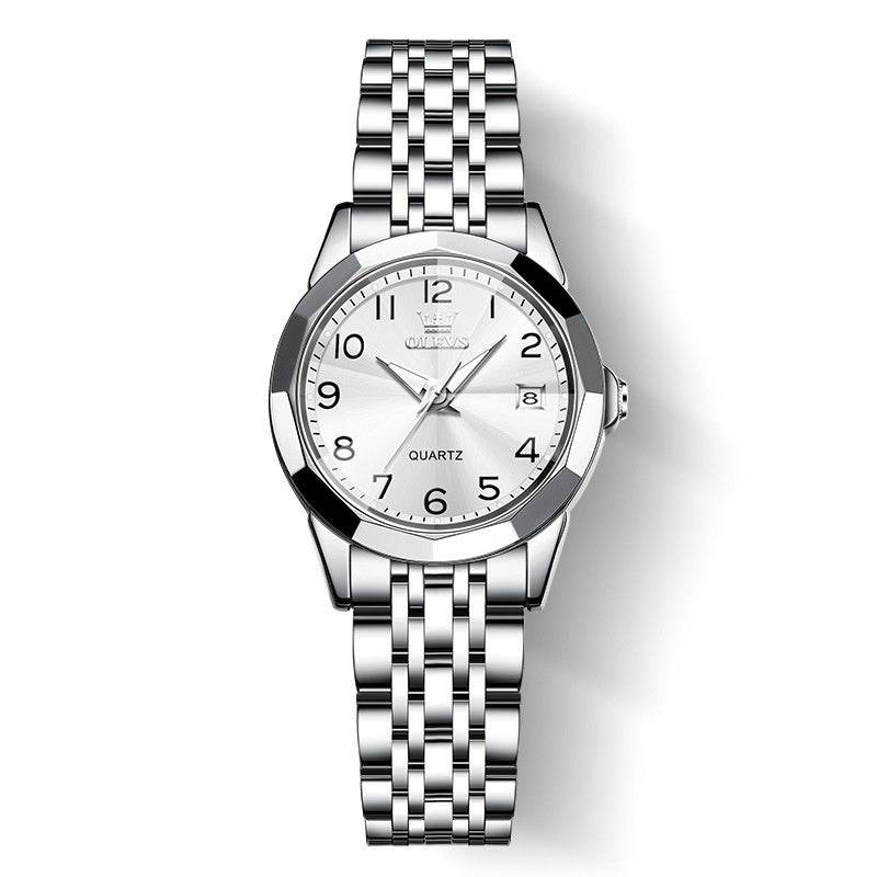 Stylish Digital Women's Quartz Watch - 30M Waterproof & Elegant Design - Buy Center