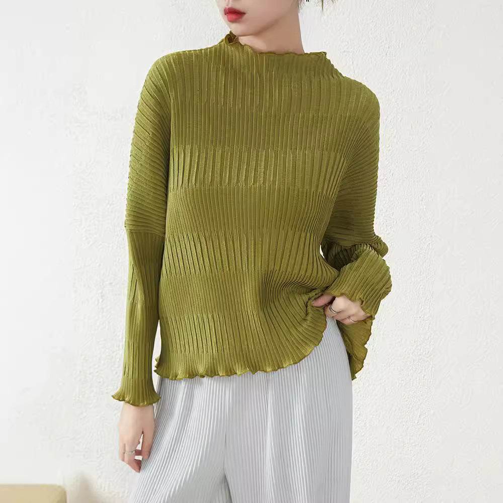 Early Autumn Plus Size Loose Long Sleeve Top - Stylish & Comfortable - Buy Center