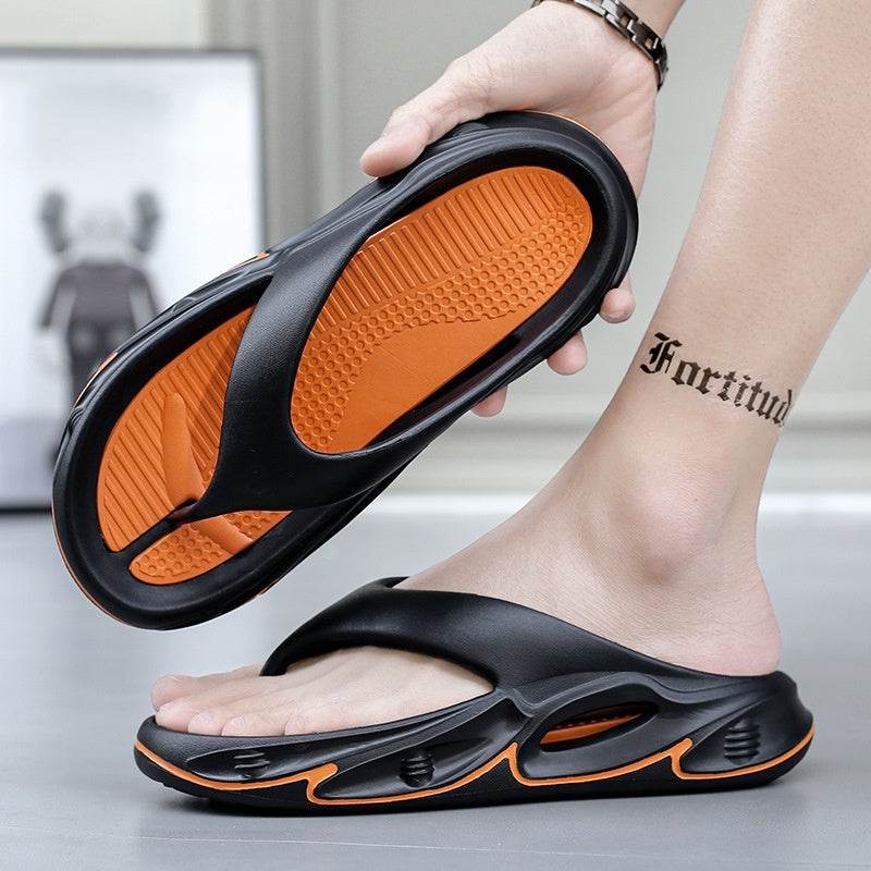 Summer Platform Slip-On Slippers for Men - Lightweight Casual Footwear - Buy Center
