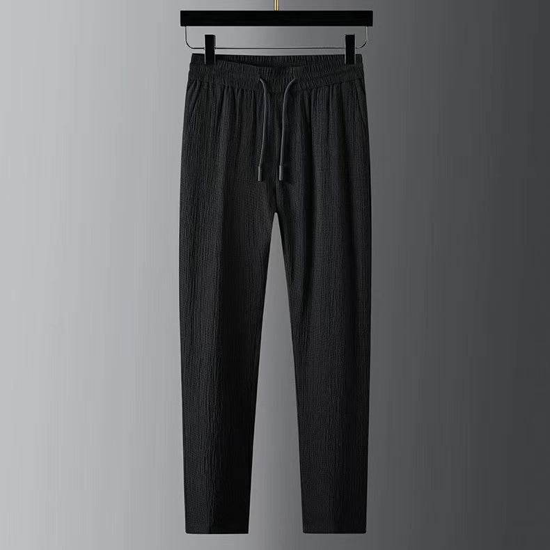 Casual Summer Light Suit for Men - Trendy Seersucker Striped Design - Buy Center