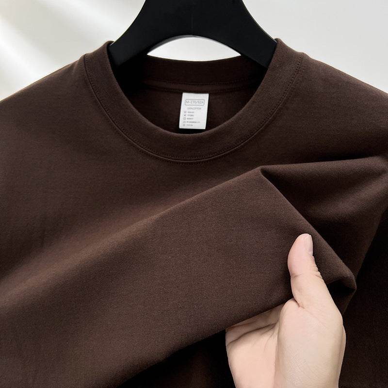 230g Cotton Short-Sleeved T-Shirt for Men - Stylish Casual Wear 2025 - Buy Center