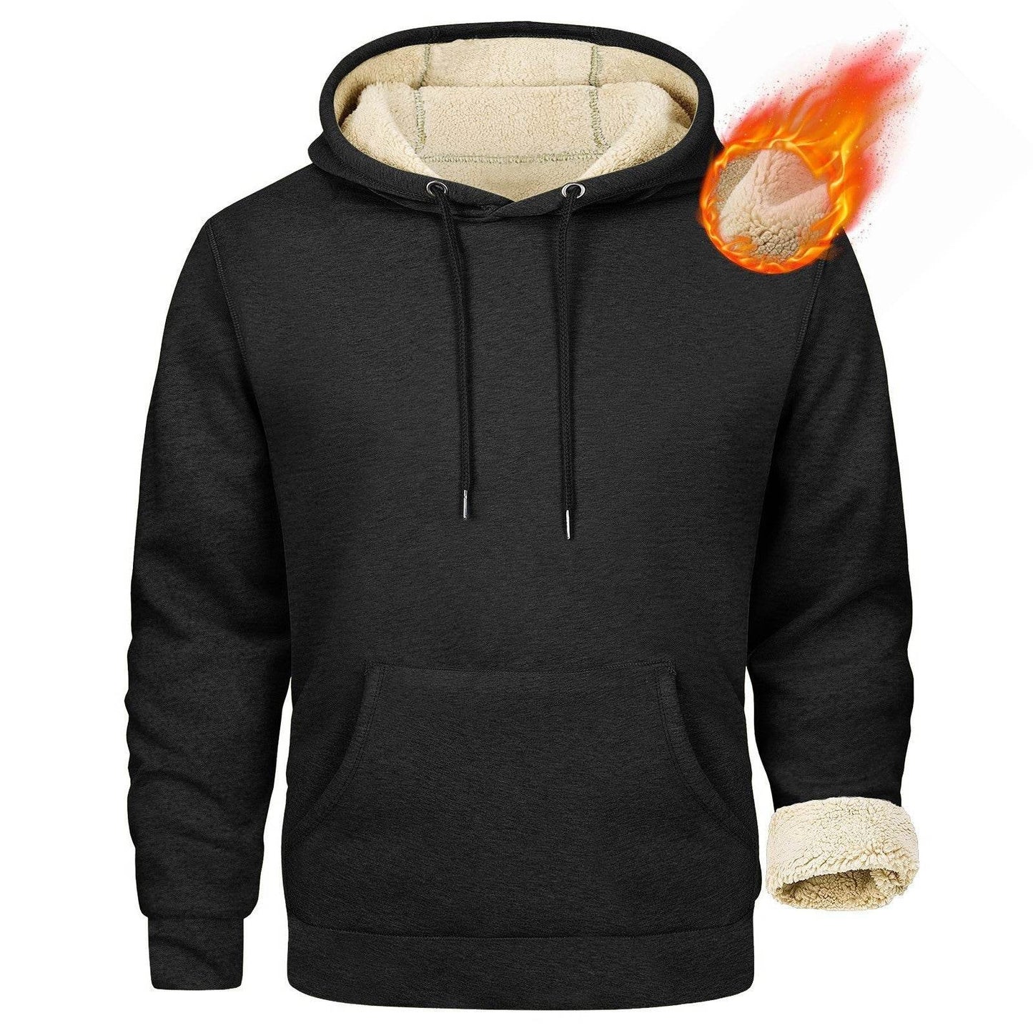 Men's Cashmere Hoodie - Slim Fit Cold Protection for Autumn Style - Buy Center