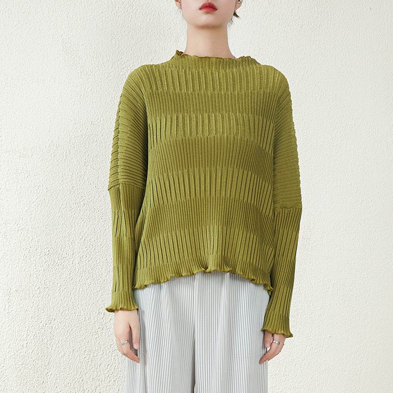 Early Autumn Plus Size Loose Long Sleeve Top - Stylish & Comfortable - Buy Center