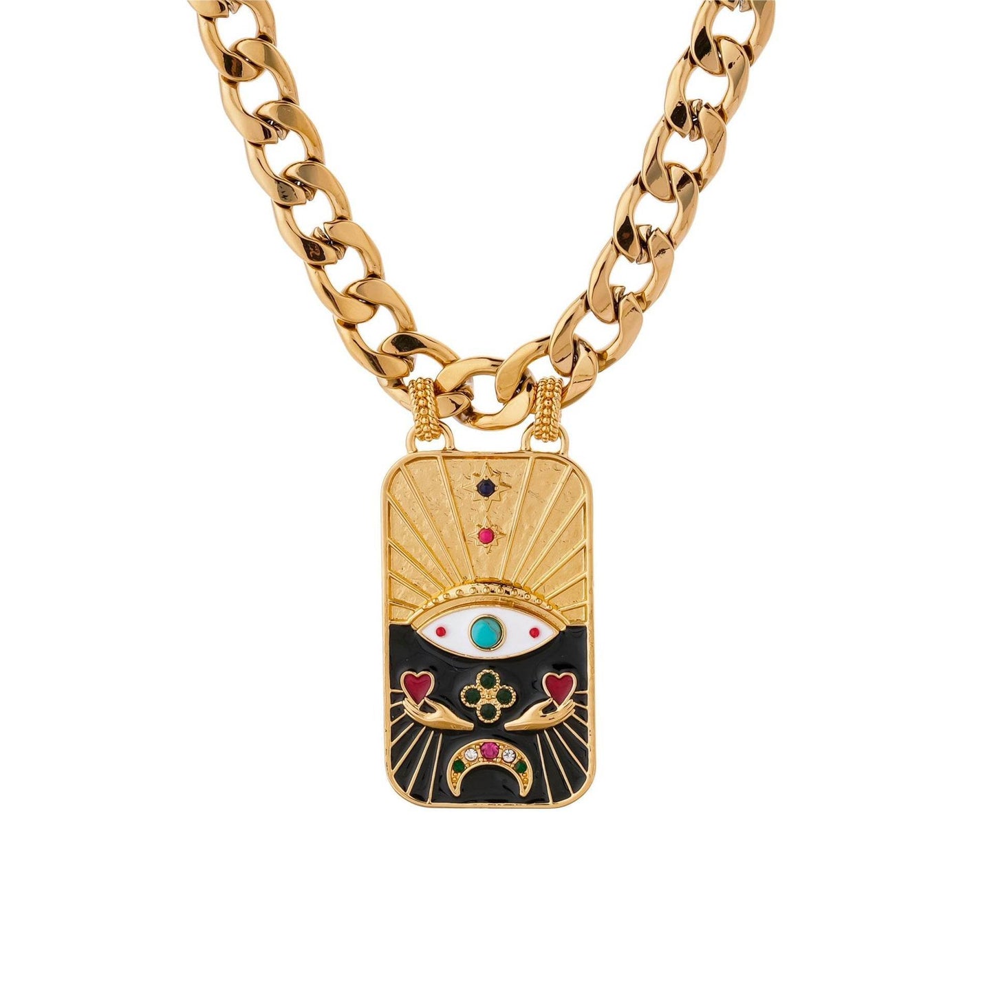 Color Chain Bracelet & Sweater Chain Set - Retro Style for Trendy Women - Buy Center