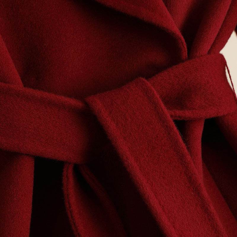 Korean Style Woolen Coat for Women - Warm, Stylish Fall/Winter Fashion - Buy Center
