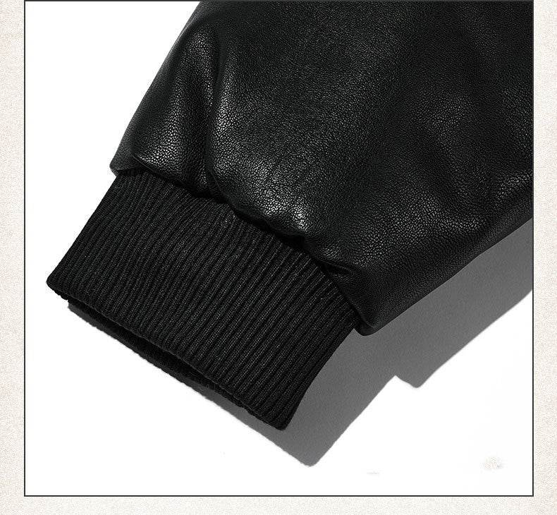 Women's Vintage Leather Coat - Stylish Loose Fit PU Jacket for 2025 - Buy Center