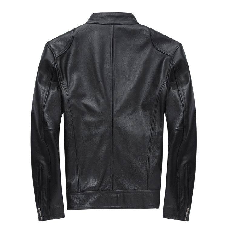 Genuine Leather Casual Jacket - Stylish, Durable, Perfect Fit for Every Occasion - Buy Center