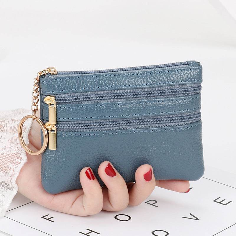 Women's Authentic Leather Coin Purse - Stylish & Compact Accessory 2025 - Buy Center