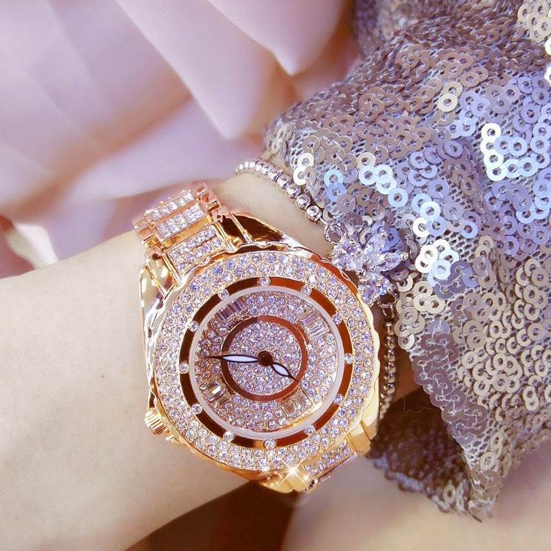 High-End Ladies Quartz Watch - Trendy 24-Hour Dial Design for 2025 - Buy Center