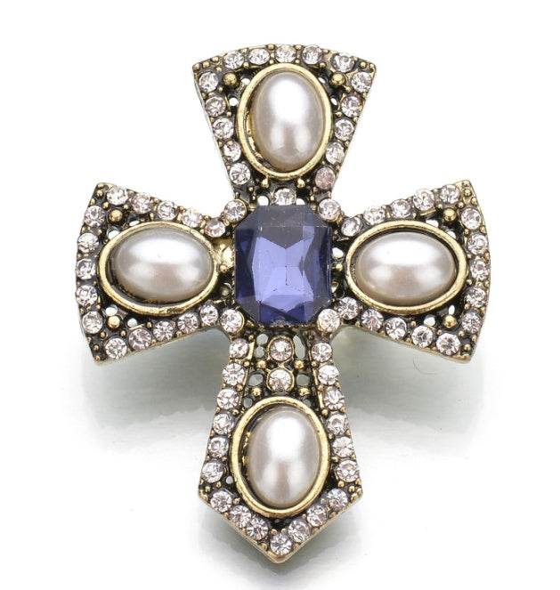 Silver Pearl Badge - Unisex Jewelry with Elegant Leaf Design, Premium Quality - Buy Center