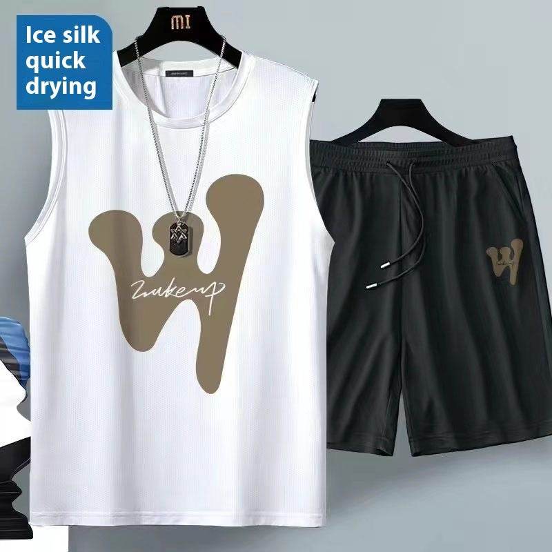 Men's Summer Sleeveless Vest Suit - Cool & Comfortable Sports Set 2025 - Buy Center