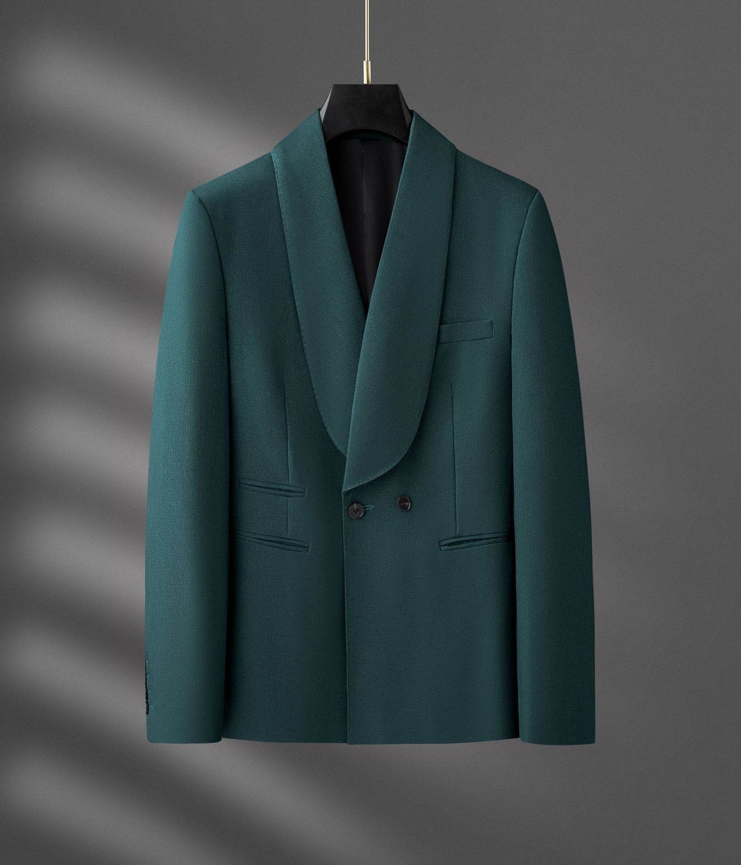Casual Slim Fit English Style Suit Jacket - Elegant Blazer for Men - Buy Center