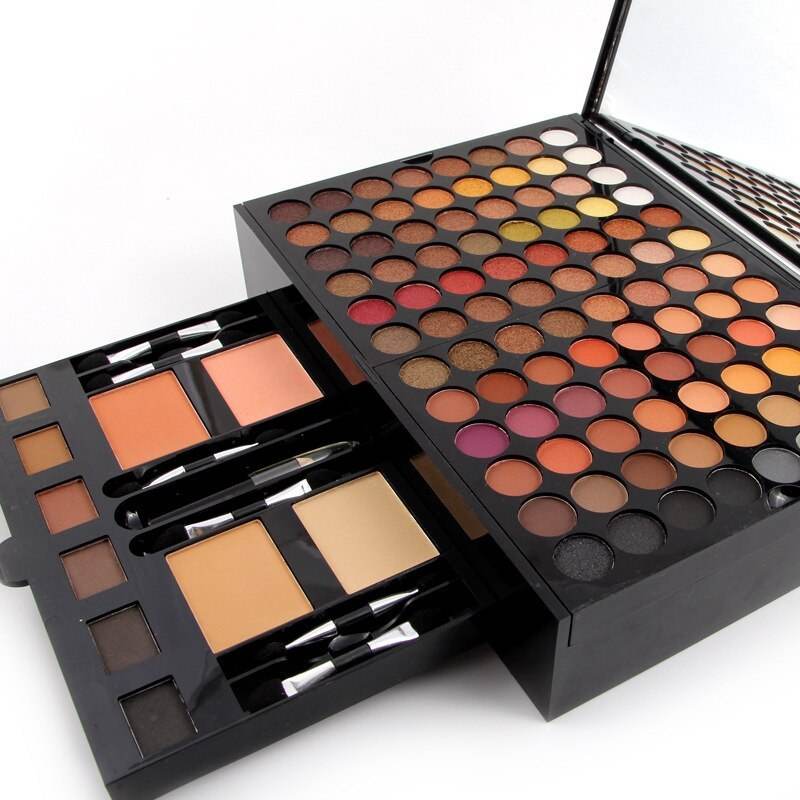 180 Color Eyeshadow Blush Set - Elegant Piano-Shaped Makeup Palette - Buy Center