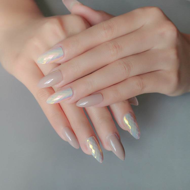 24 Trendy Square Fake Nails - Stylish Wearable Nail Patches for 2025 - Buy Center