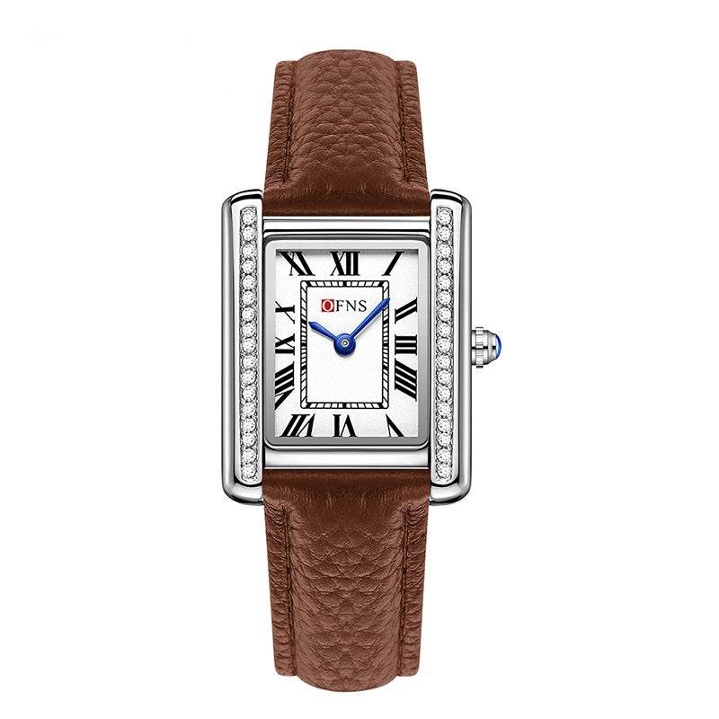 High-End Retro Quartz Couples Watch - Elegant Waterproof Design - Buy Center