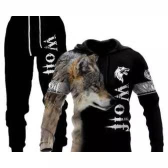 Men's 3D Printed Hoodie Sweatpants Suit - Comfortable Everyday Style - Buy Center