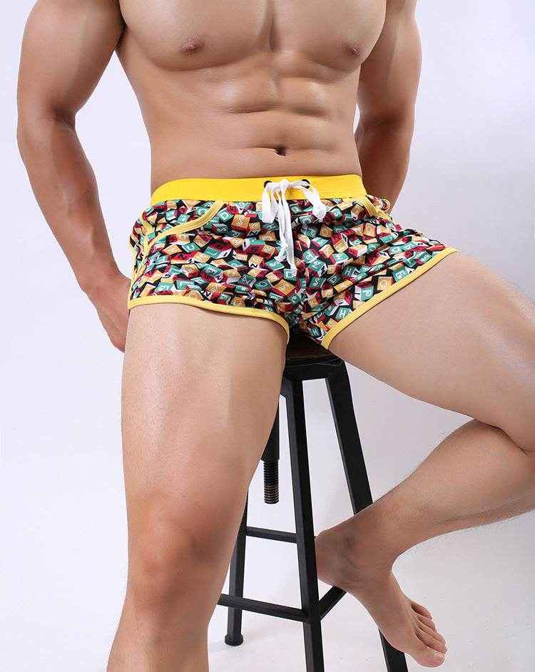 Men’s Beach Arro Workout Shorts - Stylish Boxers for Active Lifestyle