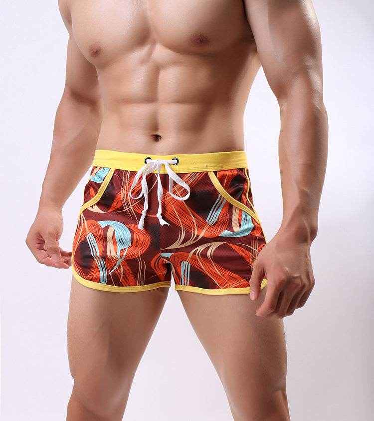 Men’s Beach Arro Workout Shorts - Stylish Boxers for Active Lifestyle