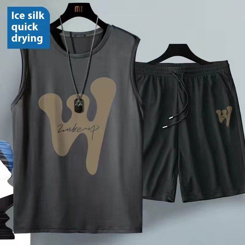 Men's Summer Sleeveless Vest Suit - Cool & Comfortable Sports Set 2025 - Buy Center