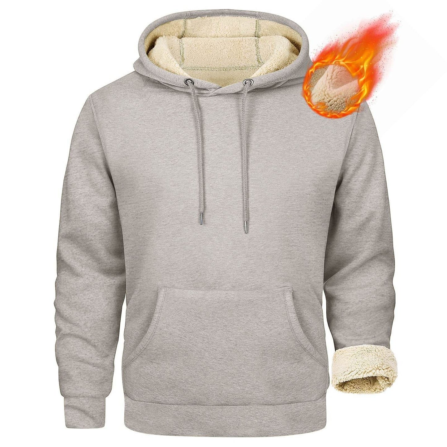 Men's Cashmere Hoodie - Slim Fit Cold Protection for Autumn Style - Buy Center