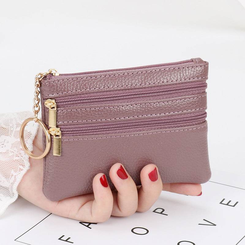 Women's Authentic Leather Coin Purse - Stylish & Compact Accessory 2025 - Buy Center