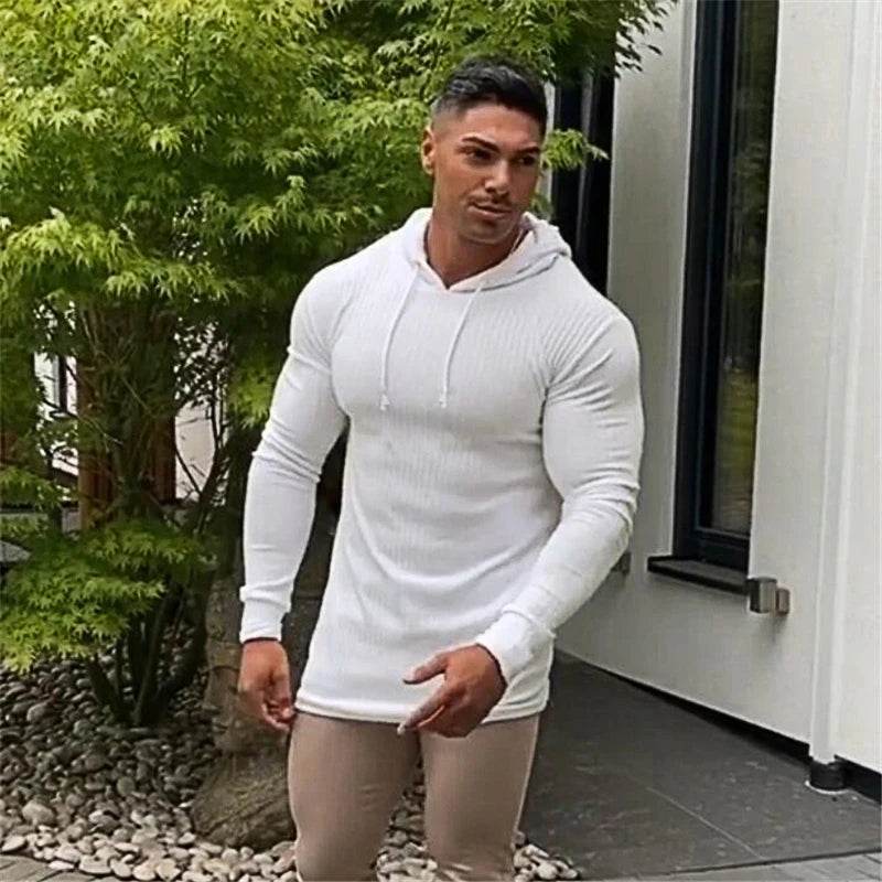 New Fashion Winter Hooded Sweater Men Warm Turtleneck Mens Sweaters Slim Fit Pullover Men Classic Sweter Men Knitwear Pull Homme - Buy Center